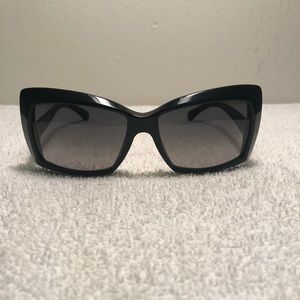 Chanel 5366 c.501/71 Black Butterfly Sunglasses